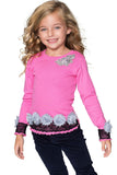 Adorable Pink Dressy Top - Girls - Pineapple Clothing