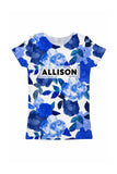 Blue Blood Customized NAME Zoe T-Shirt - Girls - Pineapple Clothing