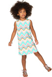 Chevron Please Adele Shift Floral Mommy and Me Dresses - Pineapple Clothing