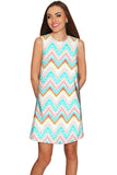 Chevron Please Adele Shift Floral Mommy and Me Dresses - Pineapple Clothing