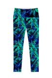 Electric Jungle Lucy Printed Performance Leggings - Women - Pineapple Clothing