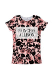 Flirty Girl Customized NAME Zoe T-Shirt - Girls - Pineapple Clothing