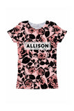 Flirty Girl Customized NAME Zoe T-Shirt - Girls - Pineapple Clothing