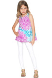 Floral Bliss Emily Sleeveless Dressy Top - Mommy & Me - Pineapple Clothing