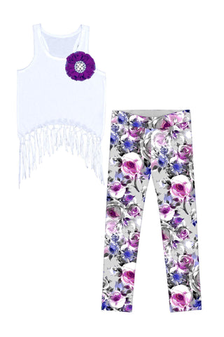Floral Touch Lisa Set - Girls - Pineapple Clothing