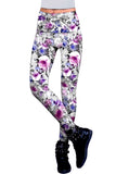 Floral Touch Lucy Printed Performance Leggings - Women - Pineapple Clothing