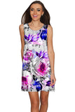 Floral Touch Sanibel Empire Waist Mother and Daughter Dresses - Pineapple Clothing