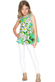 Flower Party Emily Sleeveless Dressy Top - Mommy & Me - Pineapple Clothing