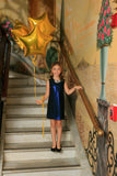Blue Navy Stretchy Metallic Sleeveless Fancy Mother Daughter Dresses - Pineapple Clothing