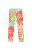 Good Idea Lucy Floral Printed Cute Summer Leggings - Girls - Pineapple Clothing