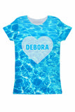 Harmony Song Customized NAME Zoe Blue T-Shirt - Women - Pineapple Clothing