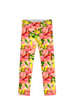 Havana Flash Lucy Colorful Floral Print Knit Leggings - Girls - Pineapple Clothing