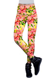 Havana Flash Lucy Floral Print Performance Legging - Women - Pineapple Clothing