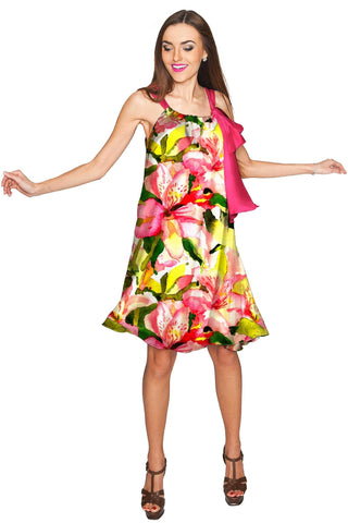 Havana Flash Melody Summer Chiffon Dress - Women - Pineapple Clothing