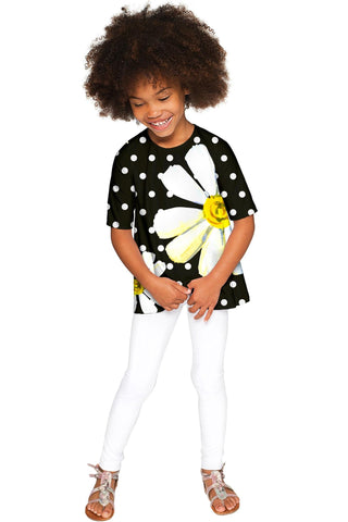 He Loves Me Sophia Black Elbow Sleeve Party Top - Girls - Pineapple Clothing
