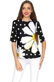 He Loves Me Sophia Black Dressy Evening Top - Women - Pineapple Clothing