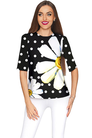 He Loves Me Sophia Black Dressy Evening Top - Women - Pineapple Clothing