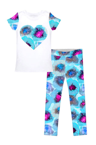 Heart Medusa Betty Set - Girls - Pineapple Clothing