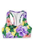 Hello May Stella Seamless Racerback Sport Bra - Women - Pineapple Clothing