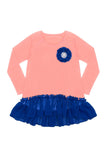 High-Low Ruffle Dressy Tunic Top - Girls - Pineapple Clothing