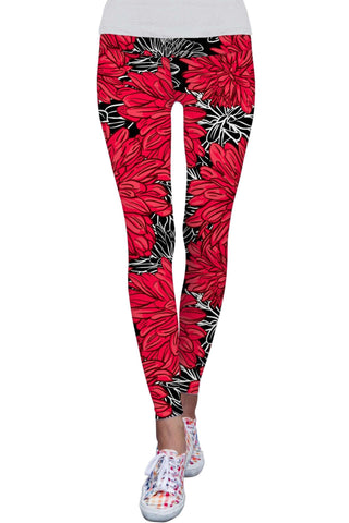 Hit The Mark Lucy Floral Print Performance Legging - Women - Pineapple Clothing