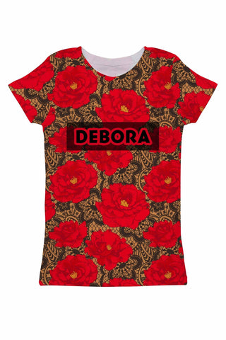 Hot Tango Customized NAME Zoe T-Shirt - Women - Pineapple Clothing
