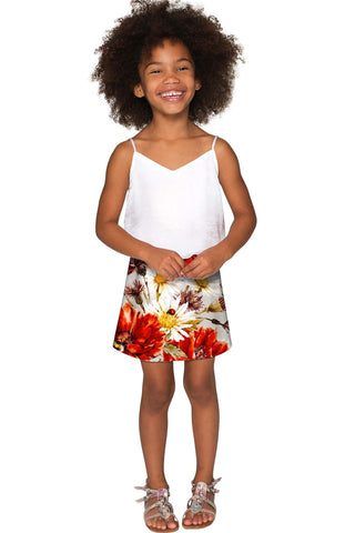 In The Wheat Field Aria A-Line Skirt - Girls - Pineapple Clothing