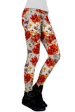 In The Wheat Field Lucy Floral Performance Legging - Women - Pineapple Clothing