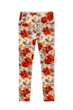 In The Wheat Field Lucy Floral Performance Legging - Women - Pineapple Clothing