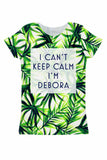 Island Life Customized NAME Zoe T-Shirt - Women - Pineapple Clothing