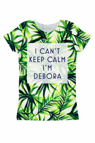 Island Life Customized NAME Zoe T-Shirt - Women - Pineapple Clothing