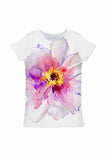 Isle of Love Zoe Floral Print Cute Designer Tee - Girls - Pineapple Clothing