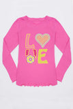LOVE Tee - Girls - Pineapple Clothing