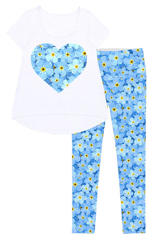 Little Forget-Me-Not Mary Set - Women - Pineapple Clothing