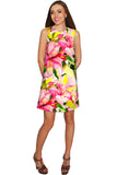 Little Havana Flash Adele Vacation Chic Shift Dress - Women - Pineapple Clothing