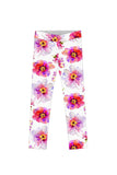 Little Isle of Love Lucy Cute Floral Printed Leggings - Girls - Pineapple Clothing