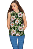 Little Queen of Flowers Emily Sleeveless Party Top - Mommy & Me - Pineapple Clothing