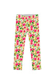 Little Rosarium Lucy Cute Rose Flower Print Leggings - Girls - Pineapple Clothing