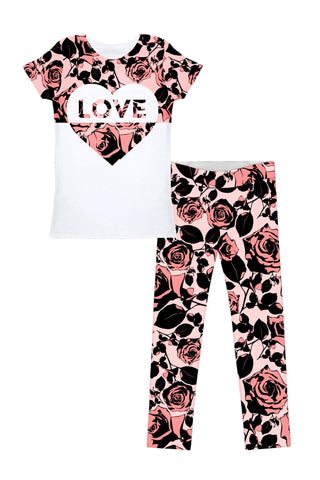 Love Flirty Girl Betty Set - Girls - Pineapple Clothing