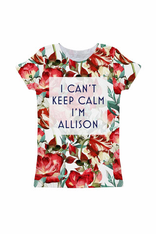 Love Song Customized NAME Zoe T-Shirt - Girls - Pineapple Clothing