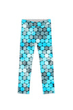 Magic Bubbles Lucy Cute Blue & Grey Printed Legging - Girls - Pineapple Clothing