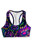 Midnight Glow Stella Seamless Racerback Sport Bra - Women - Pineapple Clothing