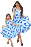 Aurora Vizcaya Fit & Flare Midi Mother and Daughter Dresses - Pineapple Clothing
