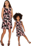 Flirty Girl Adele Shift Floral Mother and Daughter Dresses - Pineapple Clothing