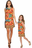 Fox Adele Pretty Printed Stylish Shift Yellow Dress - Girls - Pineapple Clothing