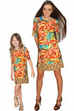 Fox Grace Shift Floral Mother Daughter Dress - Pineapple Clothing