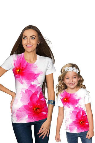 Fragrance Zoe Designer Floral T-Shirt - Mommy & Me - Pineapple Clothing