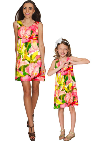 Havana Flash Sanibel Empire Waist Mommy and Me Dress - Pineapple Clothing