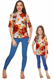 In the Wheat Field Sophia Floral Elegant Dressy Top - Women - Pineapple Clothing