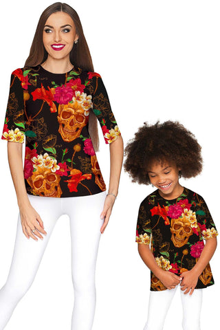 No Doubt Sophia Elbow Sleeve Dressy Top - Mommy & Me - Pineapple Clothing